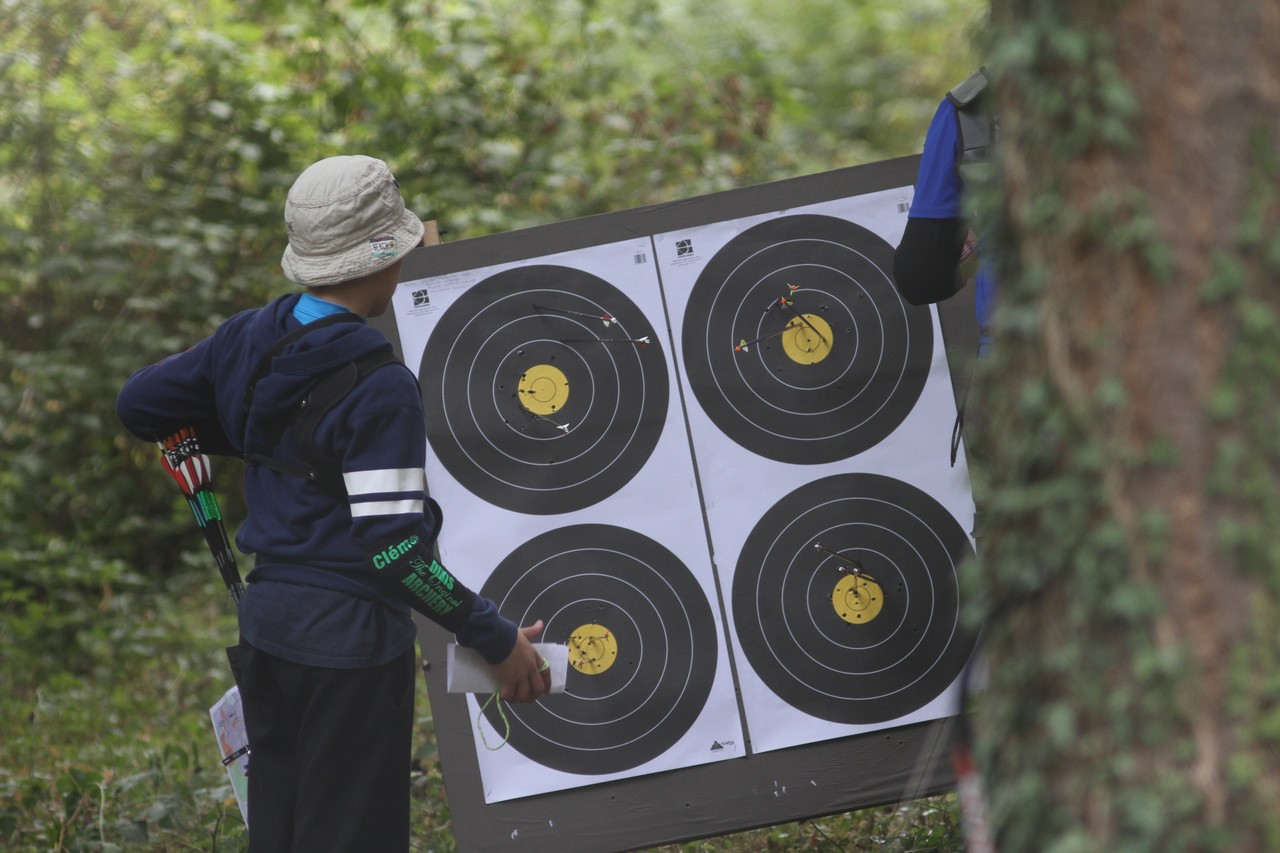 Championnat de France jeunes - Tir Campagne<BR>10 - 11 Juillet 2014 à Château-Arnoux-Saint-Auban. 